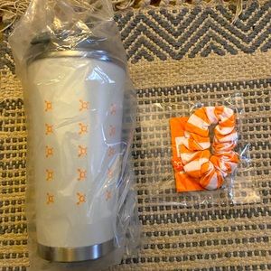 Orangetheory fitness tumbler and scrunchie
